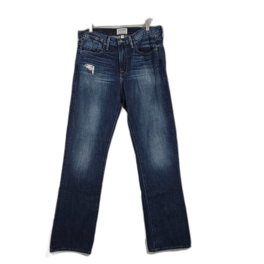 Frame Tipton Straight Jean Size 34 us 14 Relaxed Boyfriend Style 31" Inseam
